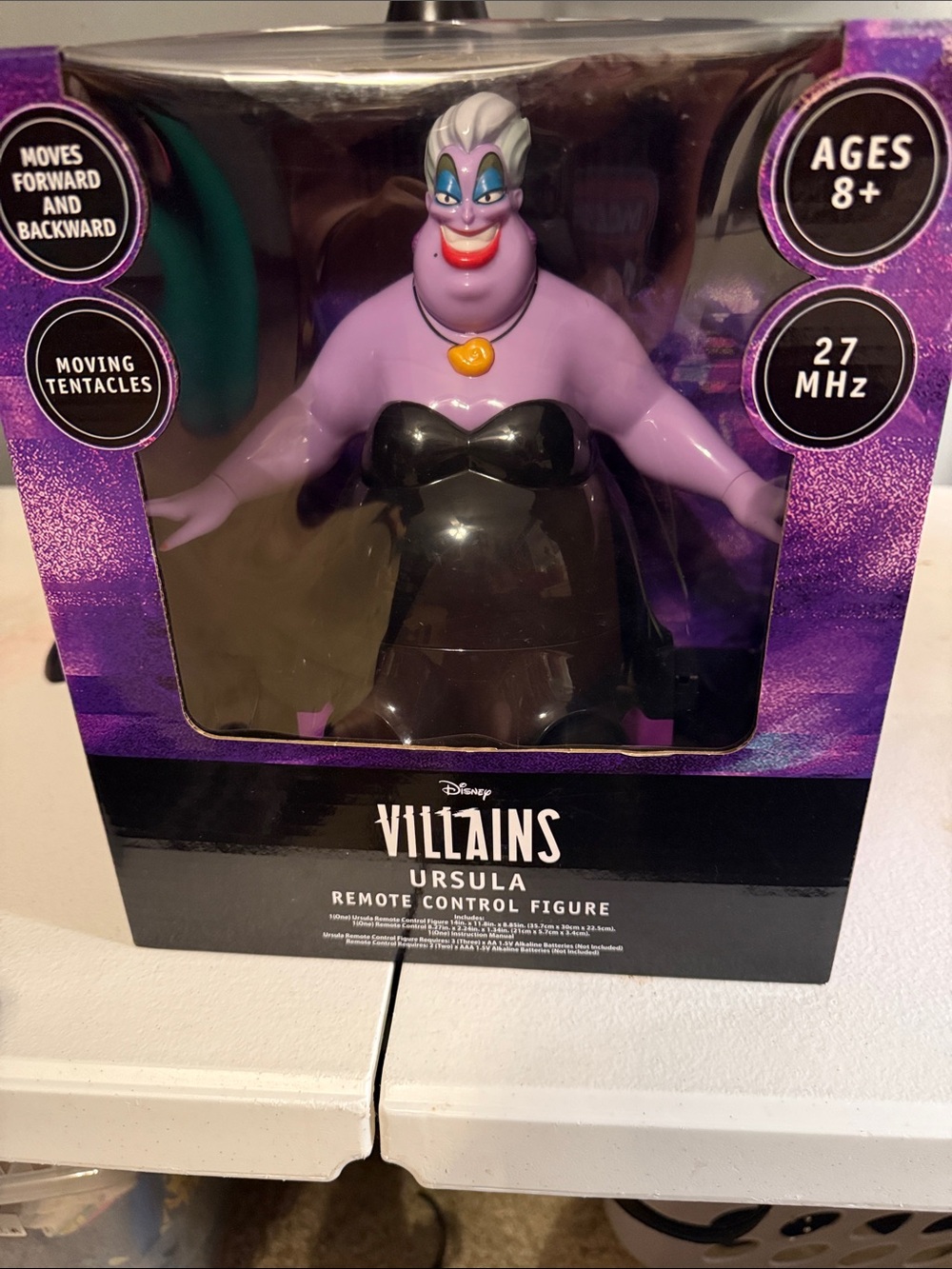 Disney Ursula Remote Control Figure — Purple and Black